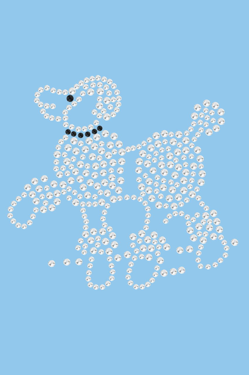 Poodle (Rhinestones) - bandana