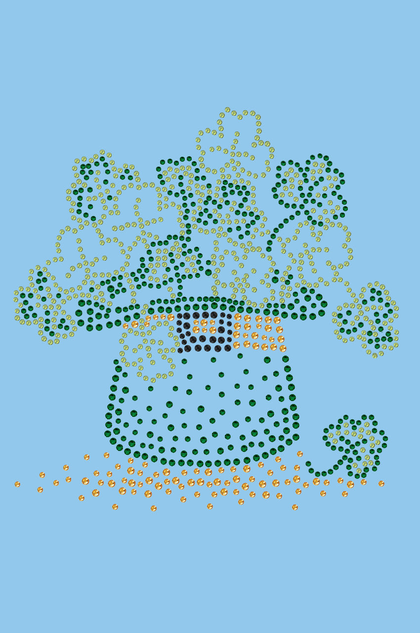 Shamrocks in Hat - Bandanna