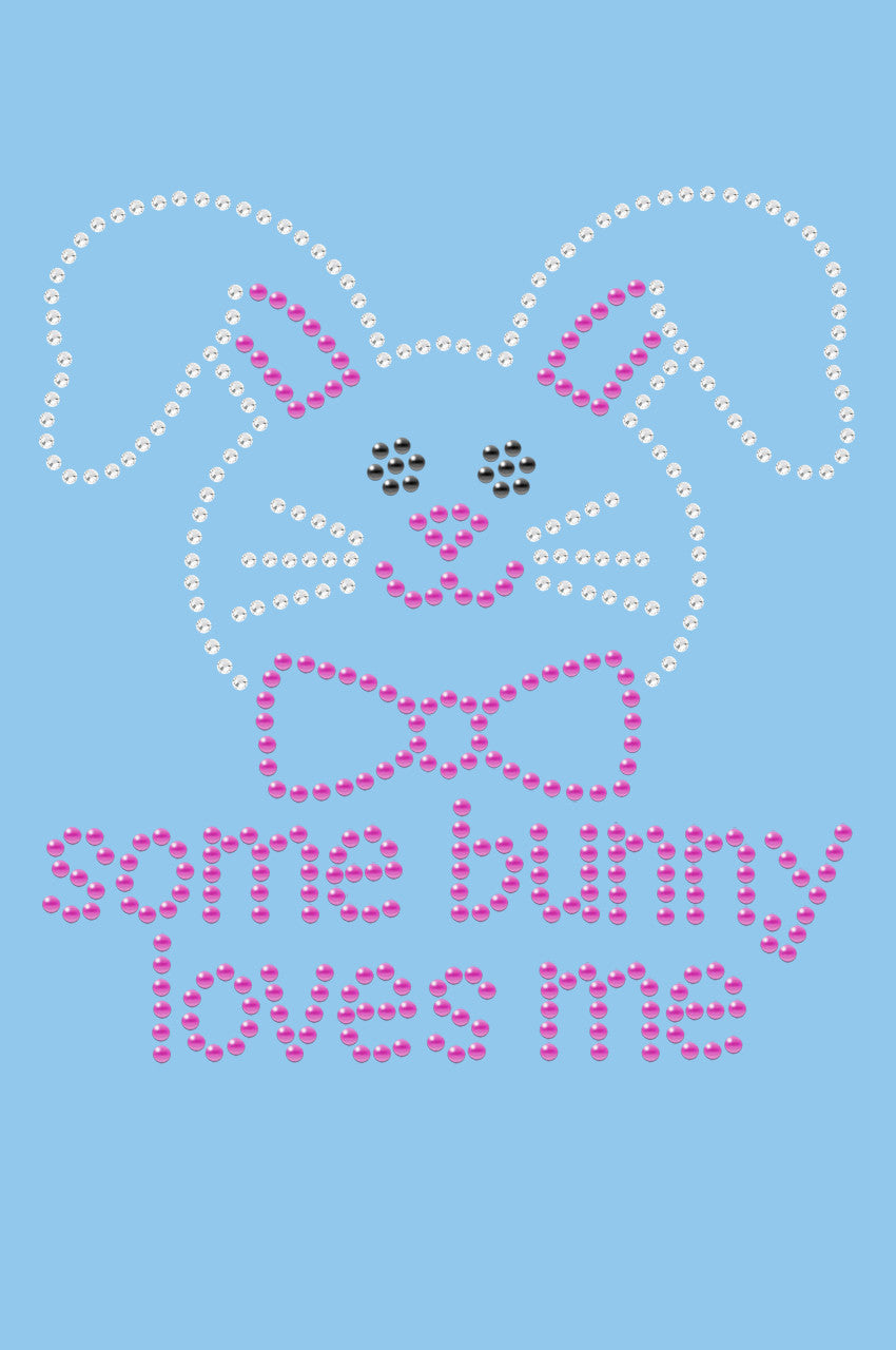 Some Bunny Loves Me (Pink) - Bandanna