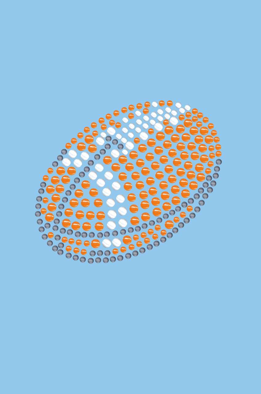 Football (Orange 2) - Womens Tee