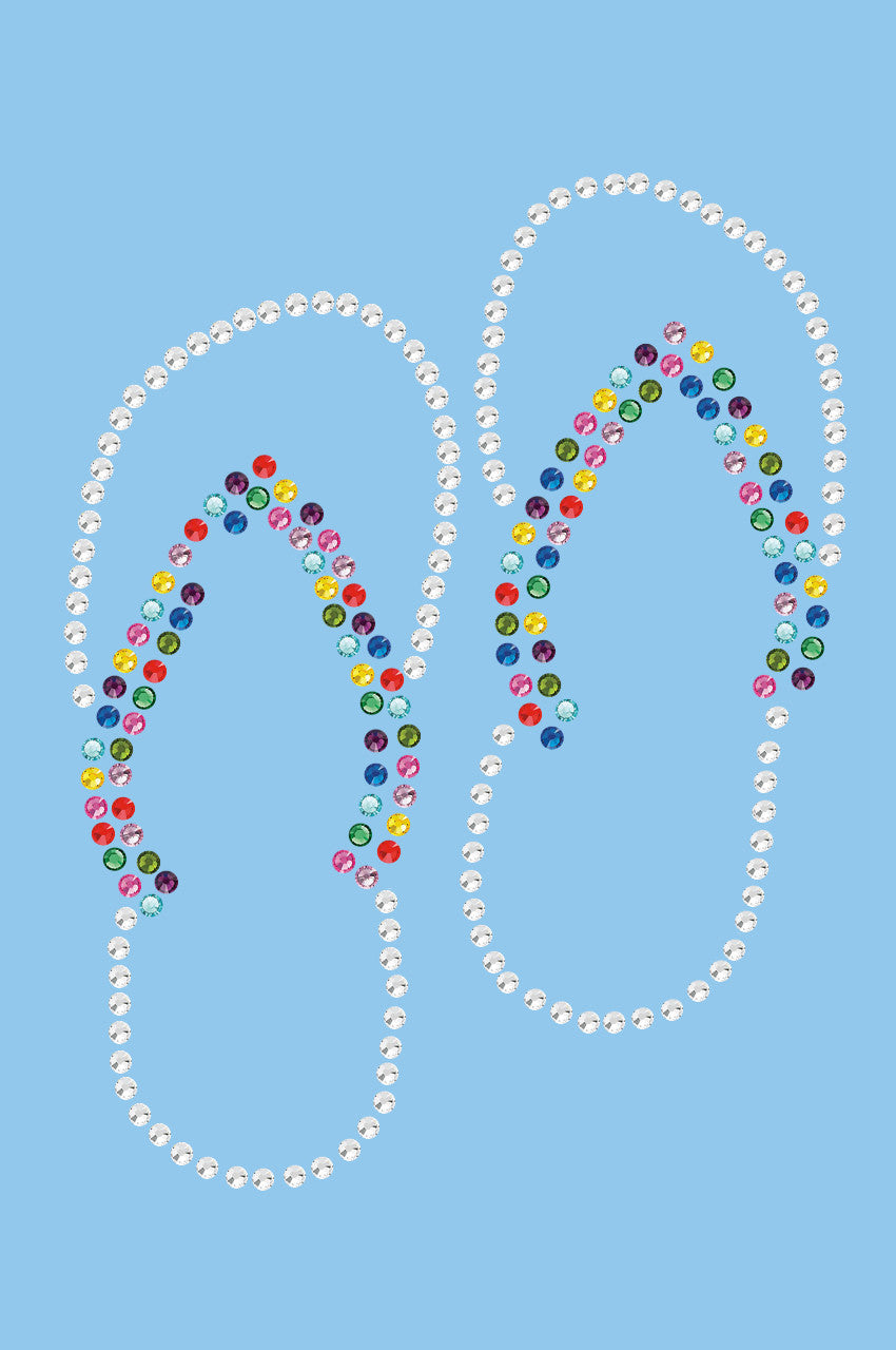 Flip Flops (Rhinestone) - Bandanna
