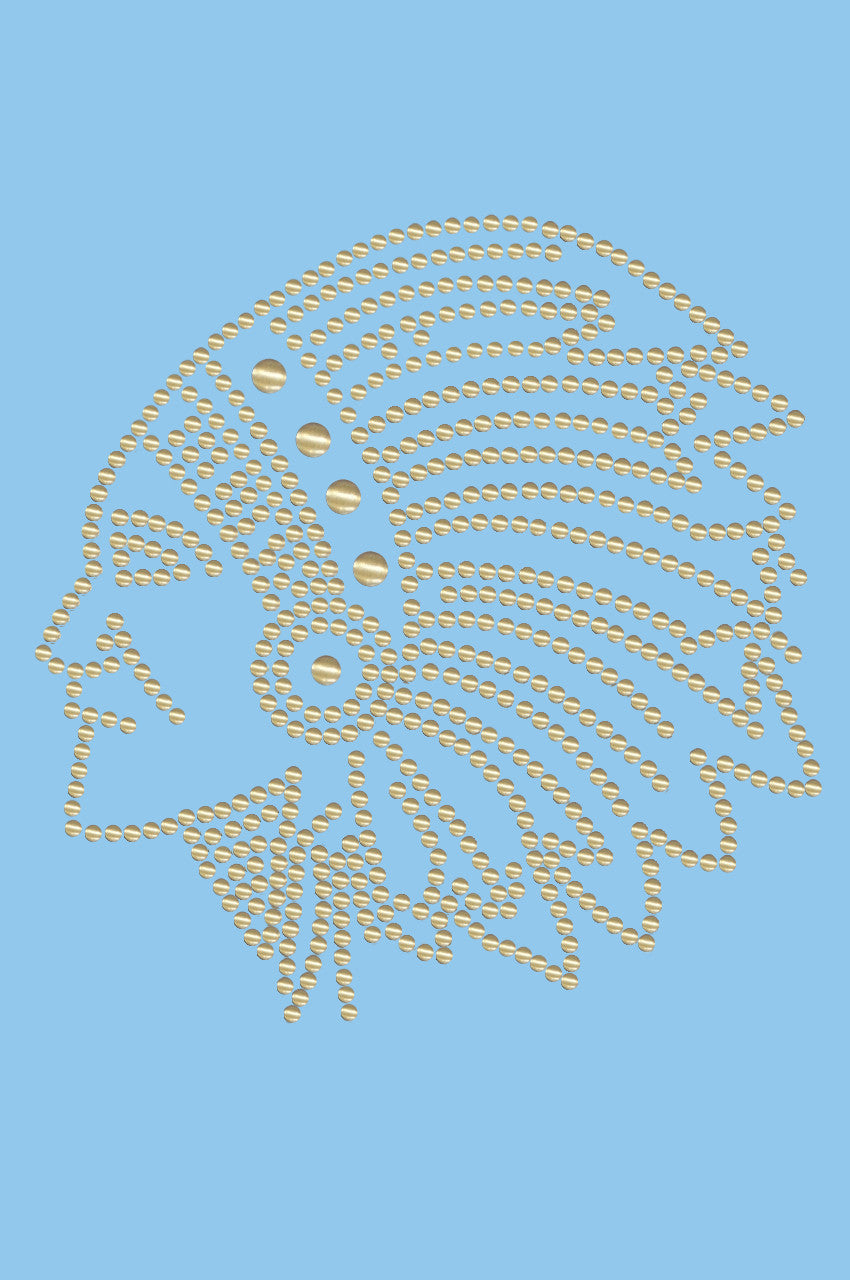 Indian (Gold Nailheads) - Womens T-shirt