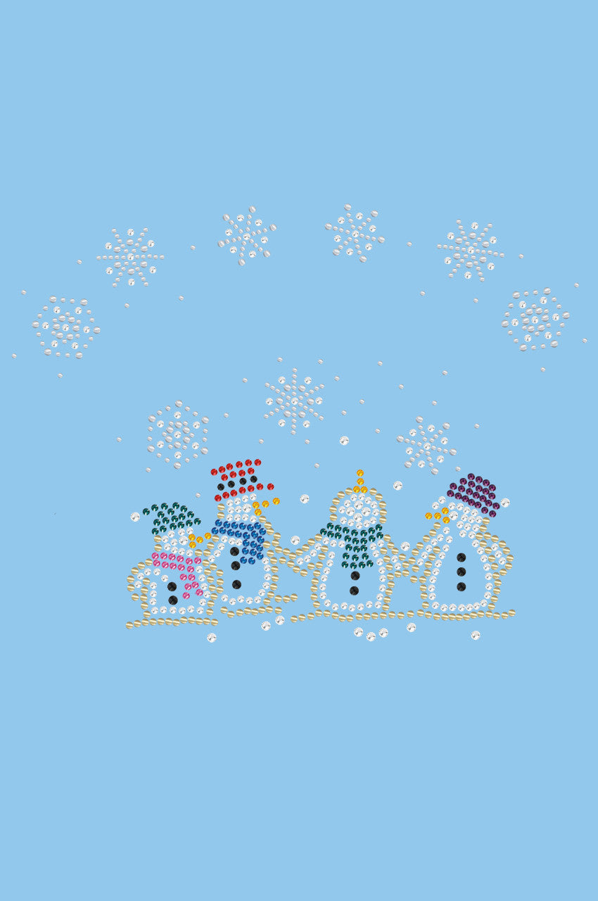 Snowman Family - Womens T-shirt
