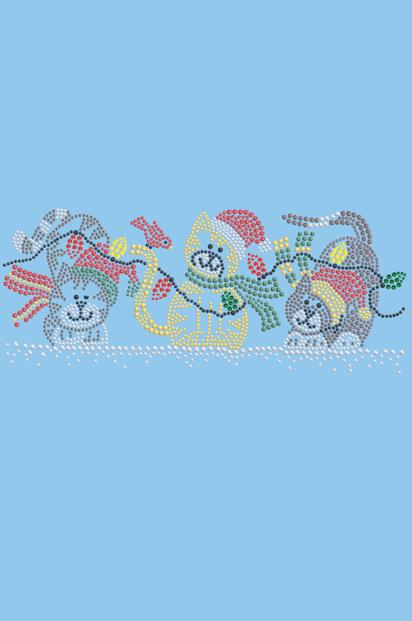 Christmas Cats - Womens T-shirt