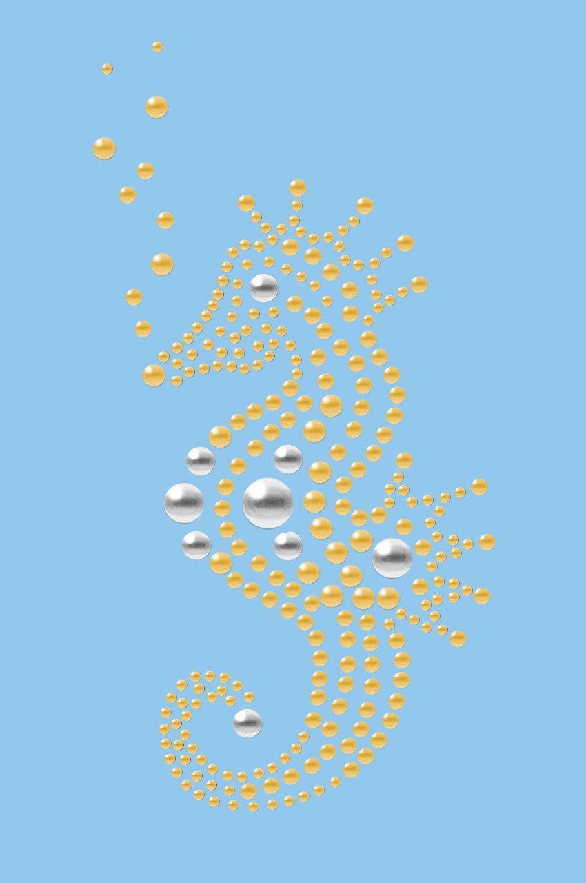 Seahorse (Nailhead) - Womens T-shirt