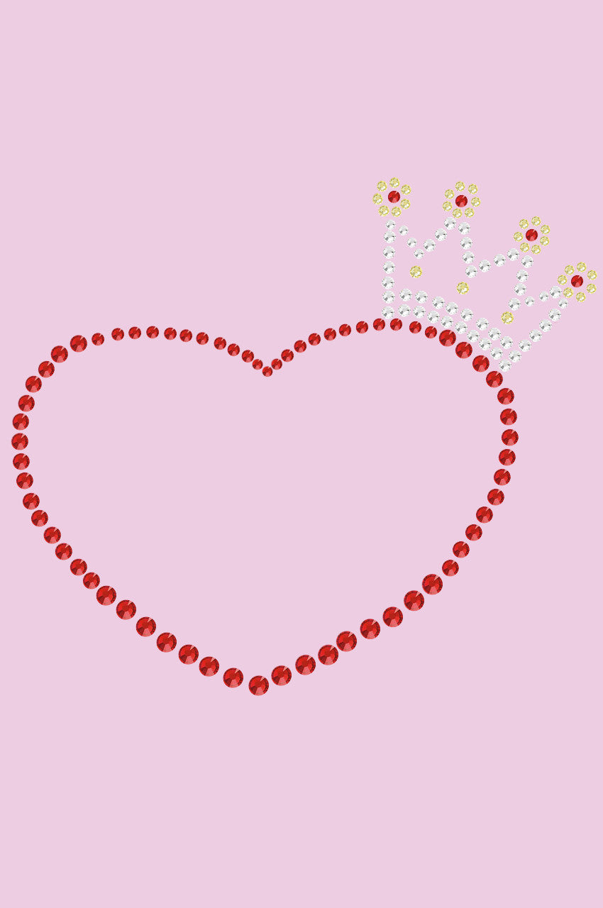 Heart with Crown - Women's T-shirt