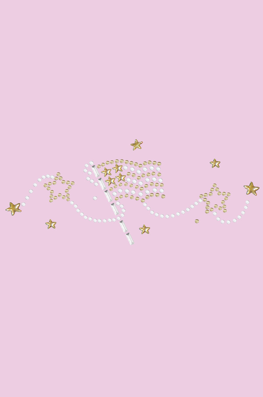 Flag (Gold & Silver Nailheads) - Womens T-shirt