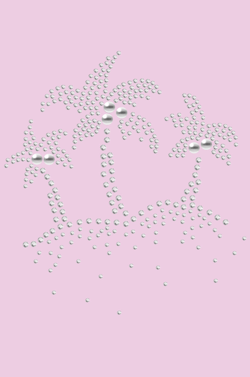 Palm Trees (Silver) - Bandanna