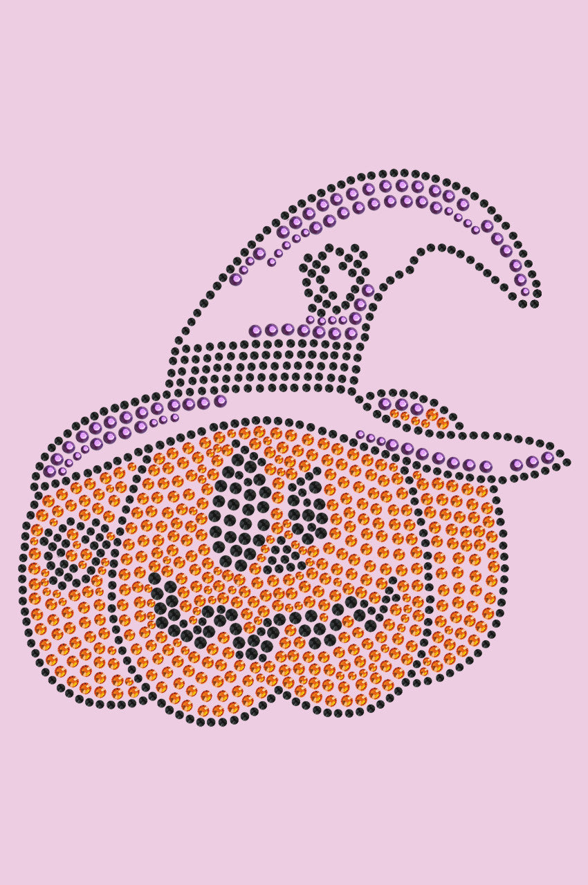 Jack O'Lantern with Hat - Women's T-shirt