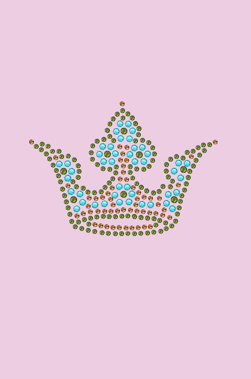 Crown 3 (Lime, Turquoise, & Brown) - Bndana