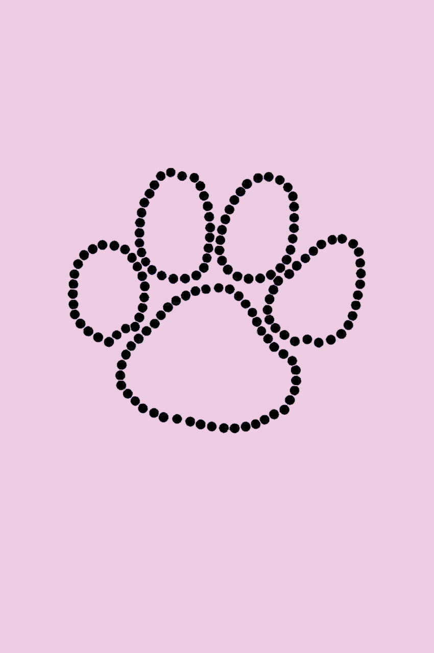 Paw (Black Nailheads) - Womens T-shirt