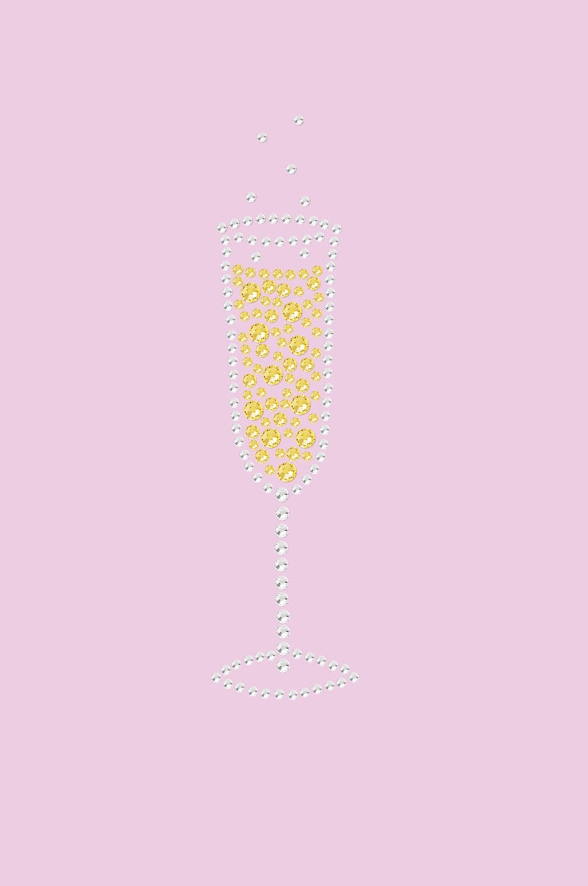 Champagne Flute - Womens T-shirt