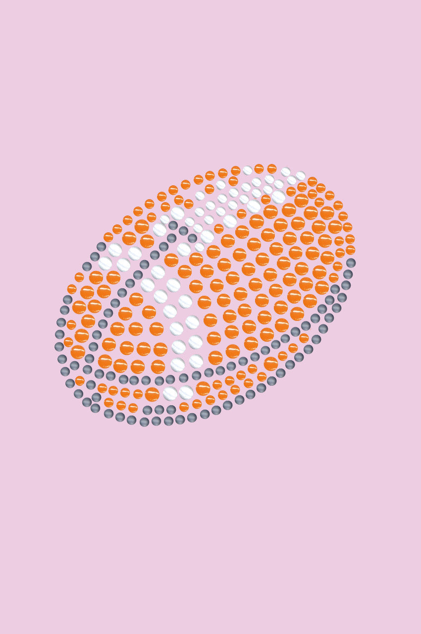 Football (Orange 2) - Womens Tee