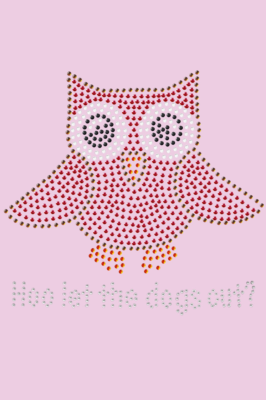 Pink Owl with Hoo Let the Dogs Out? - Custom Tutu