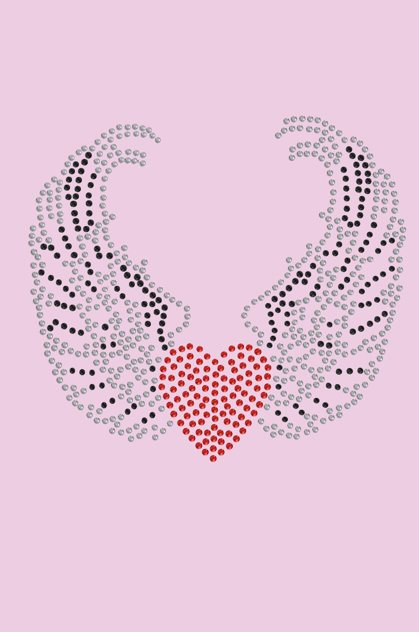 Heart with Wings 1 - Womens T-shirt