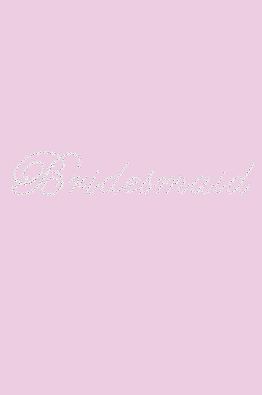 Bridesmaid (Script Letters)- Womens T-shirt