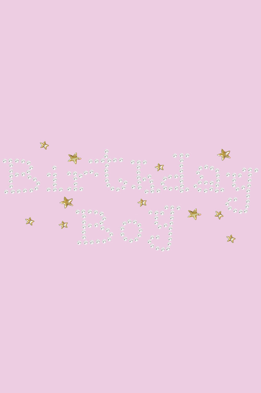 Birthday Boy with Gold Stars - Bandana