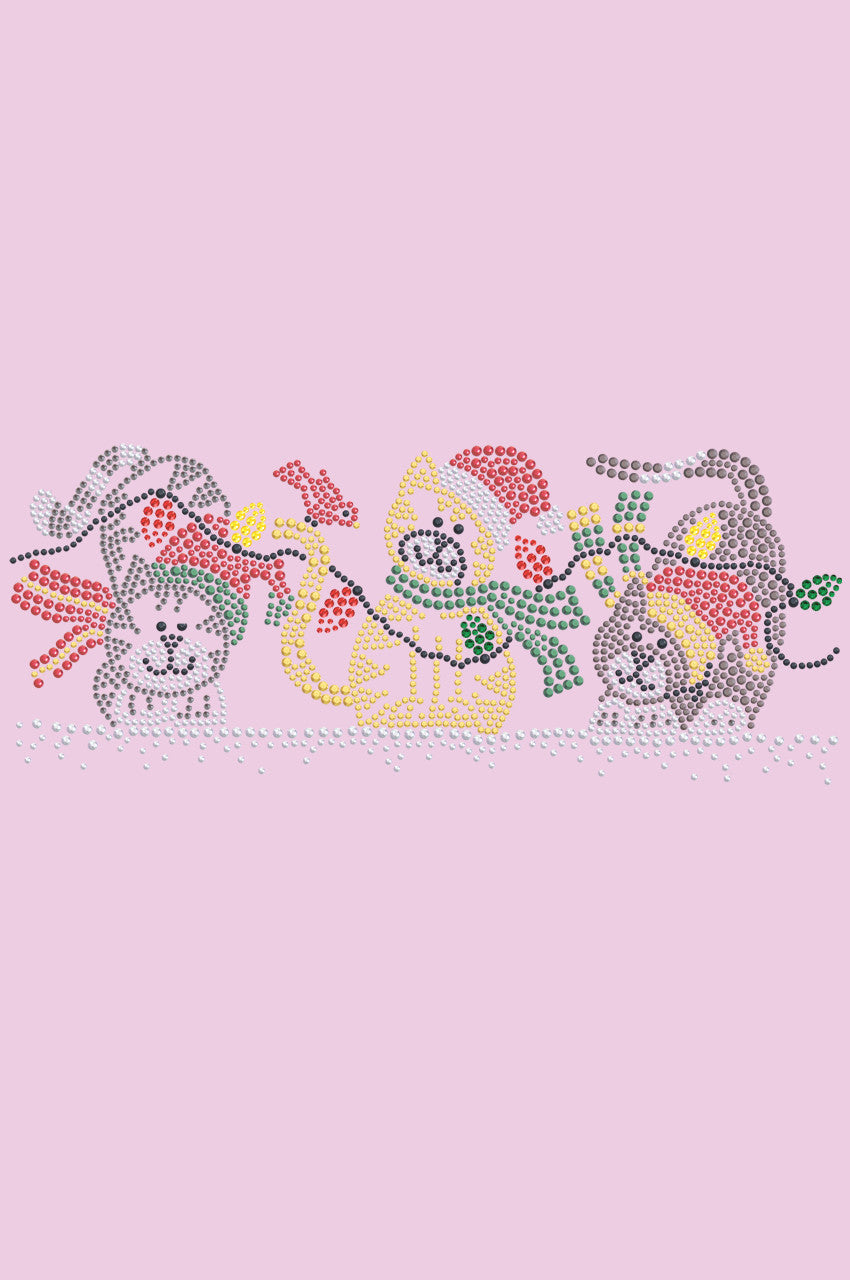 Christmas Cats - Womens T-shirt