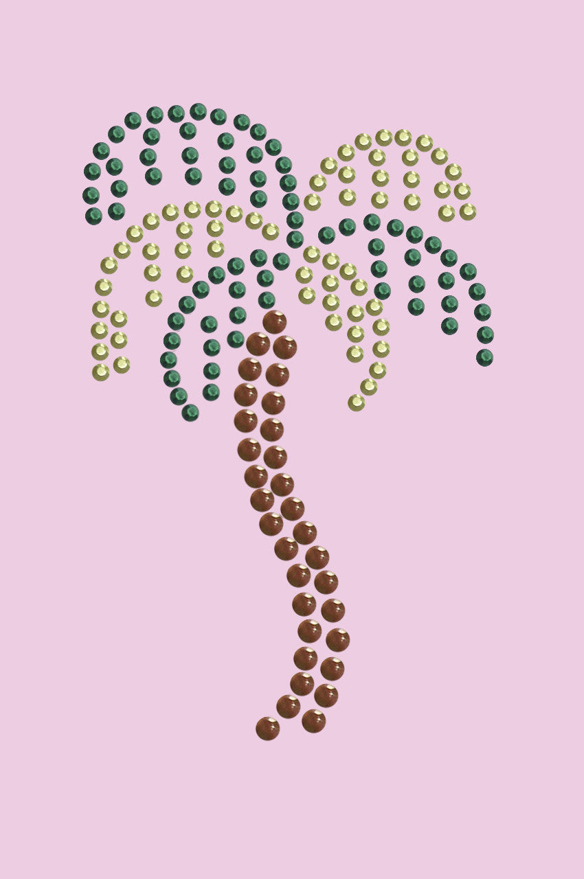 Palm Tree (Rhinestuds) - Bandanna