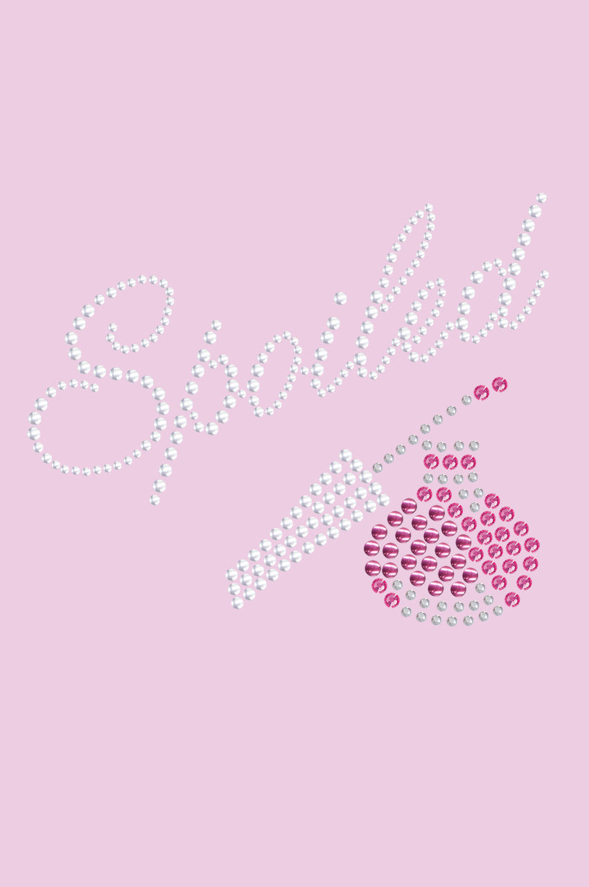 Spoiled with Austrian crystal Nail Polish - Womens T-shirt