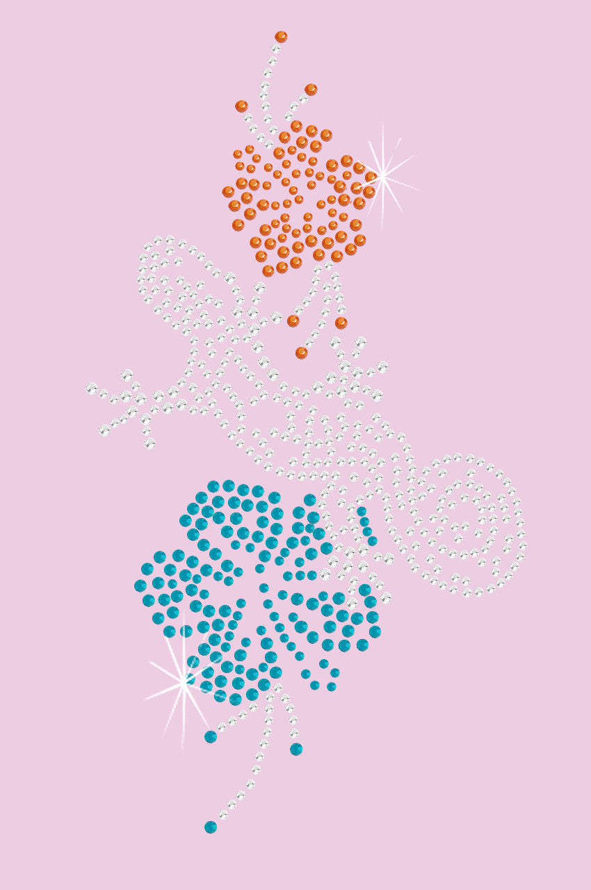 Gecko and Hibiscus - Womens Tee