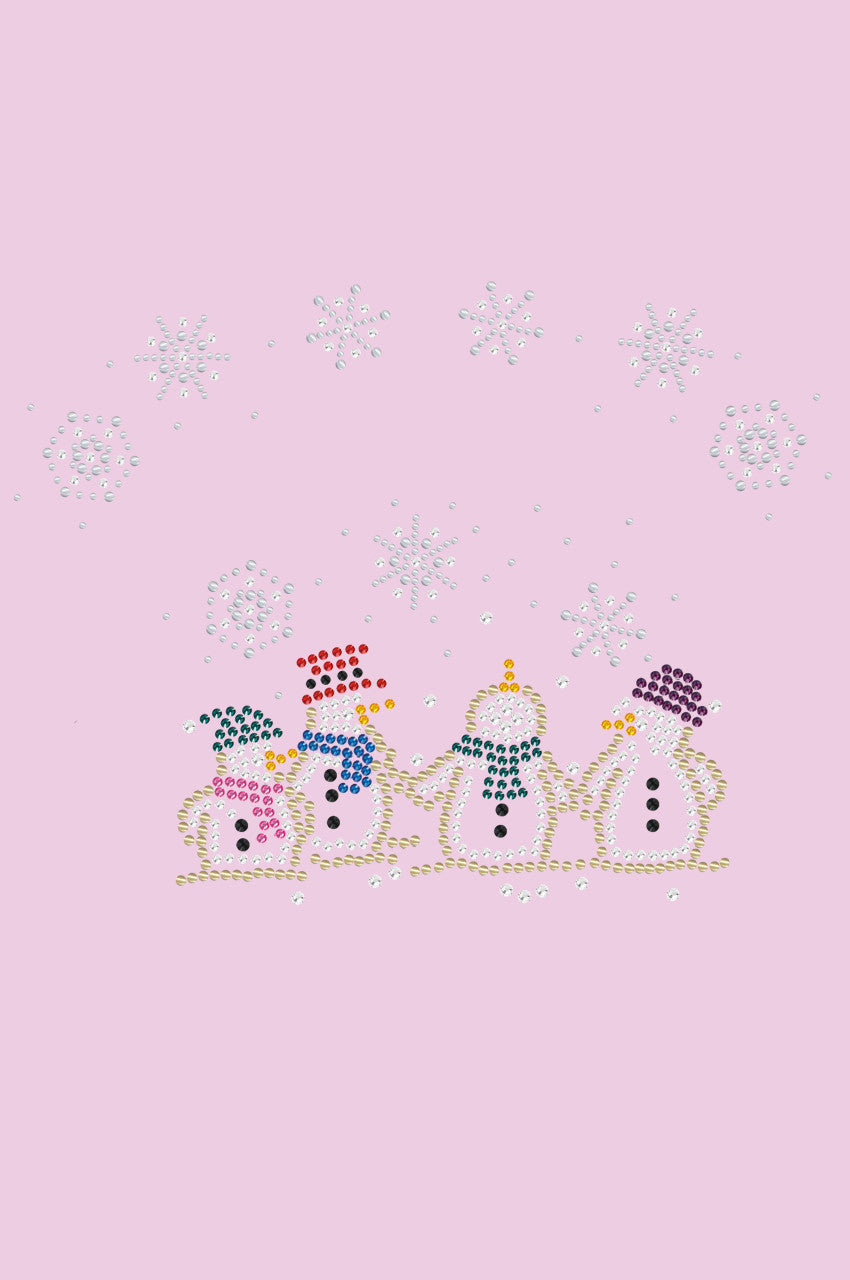 Snowman Family - Womens T-shirt