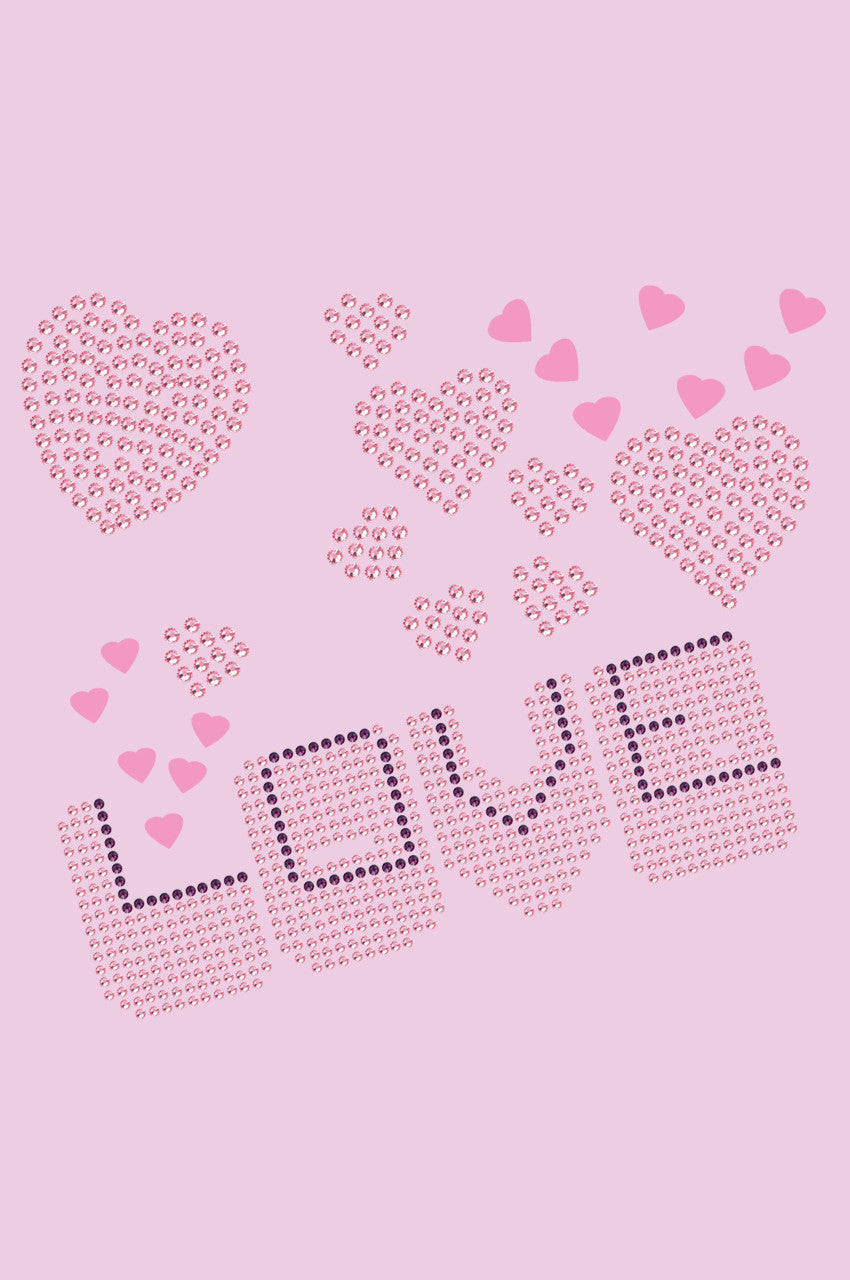 Love (Pink & Purple) Bandanna