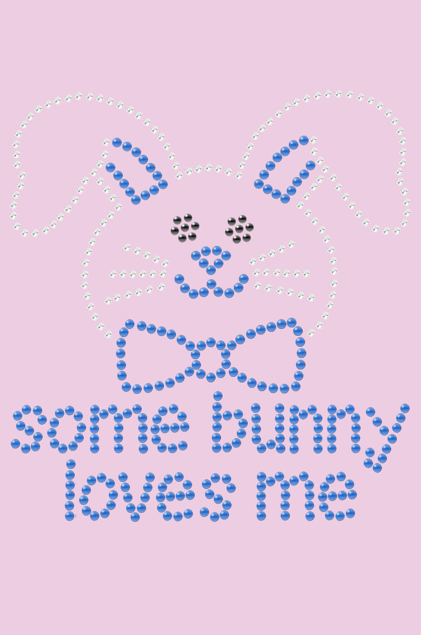 Some Bunny Loves Me (Blue) - Bandanna