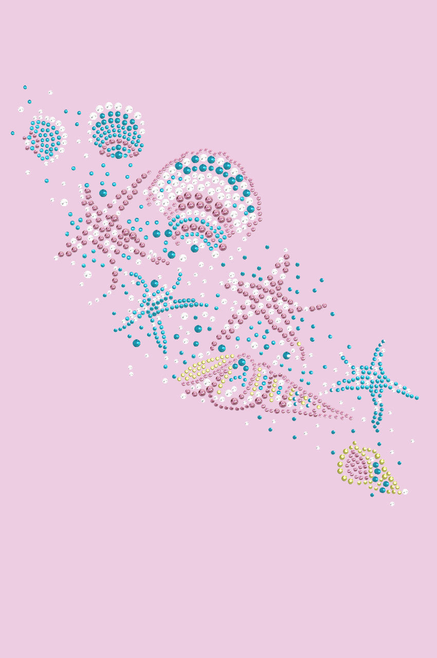 Sea Shells (Pastel) - Womens T-shirt