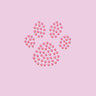 Paw (Pink Rhinestuds) - Women's T-shirt