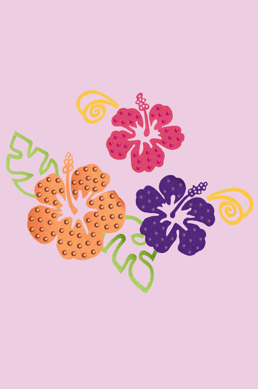 Satin Hibiscus - Womens T-shirt