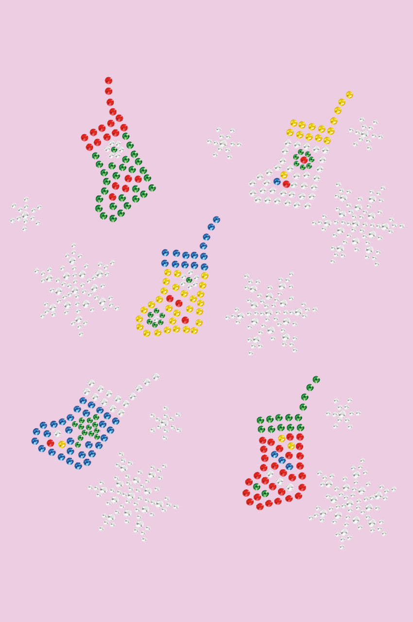 Stockings & Snowflakes - Bandana