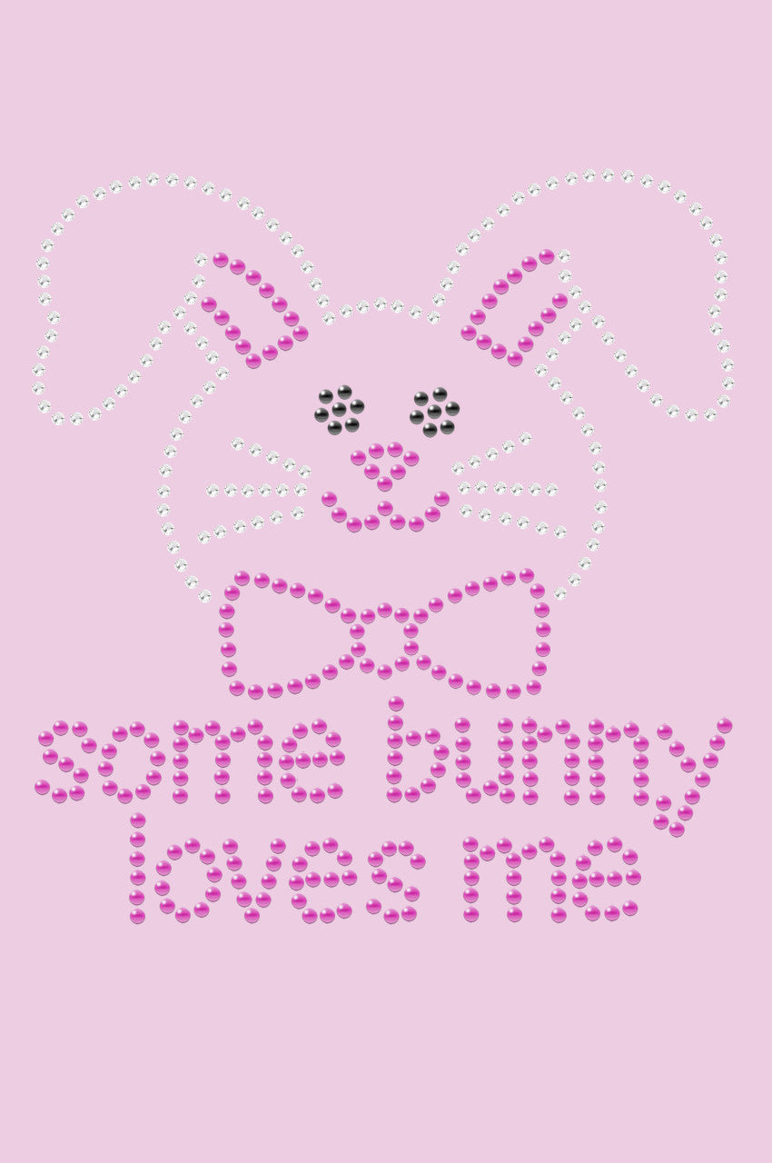 Some Bunny Loves Me (Pink) - Bandanna