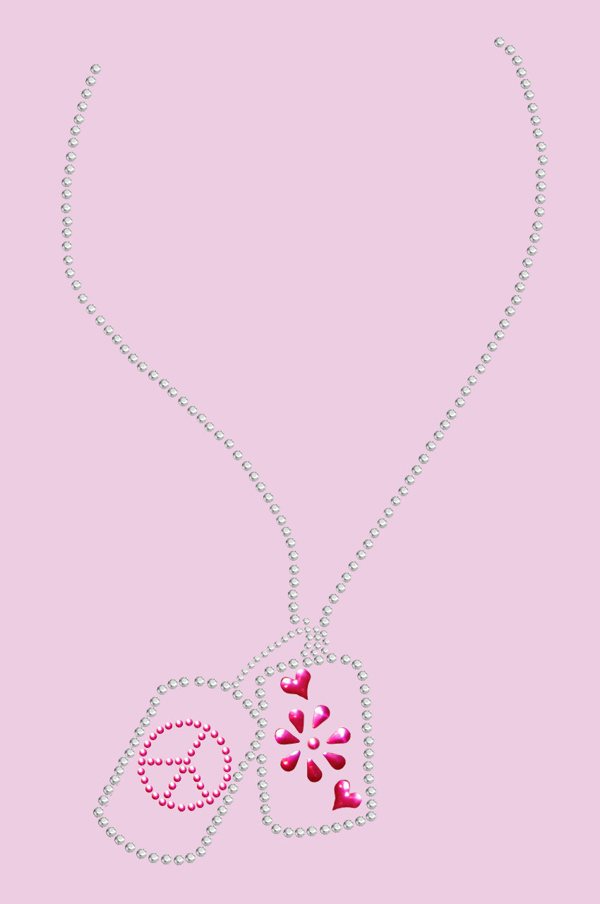 Dog Tags Necklace 2- Womens T-shirt