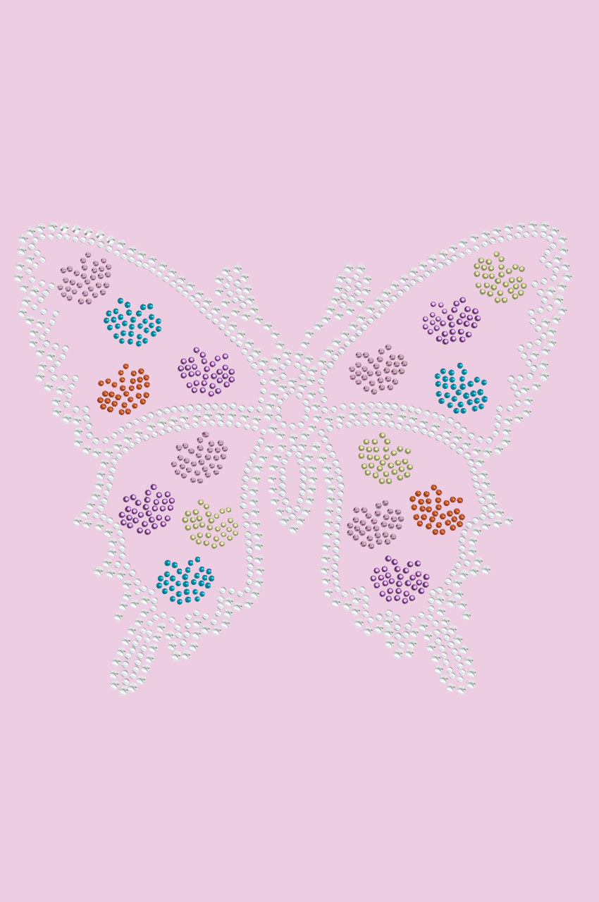 Butterfly with more Butterflies - Womens Tee