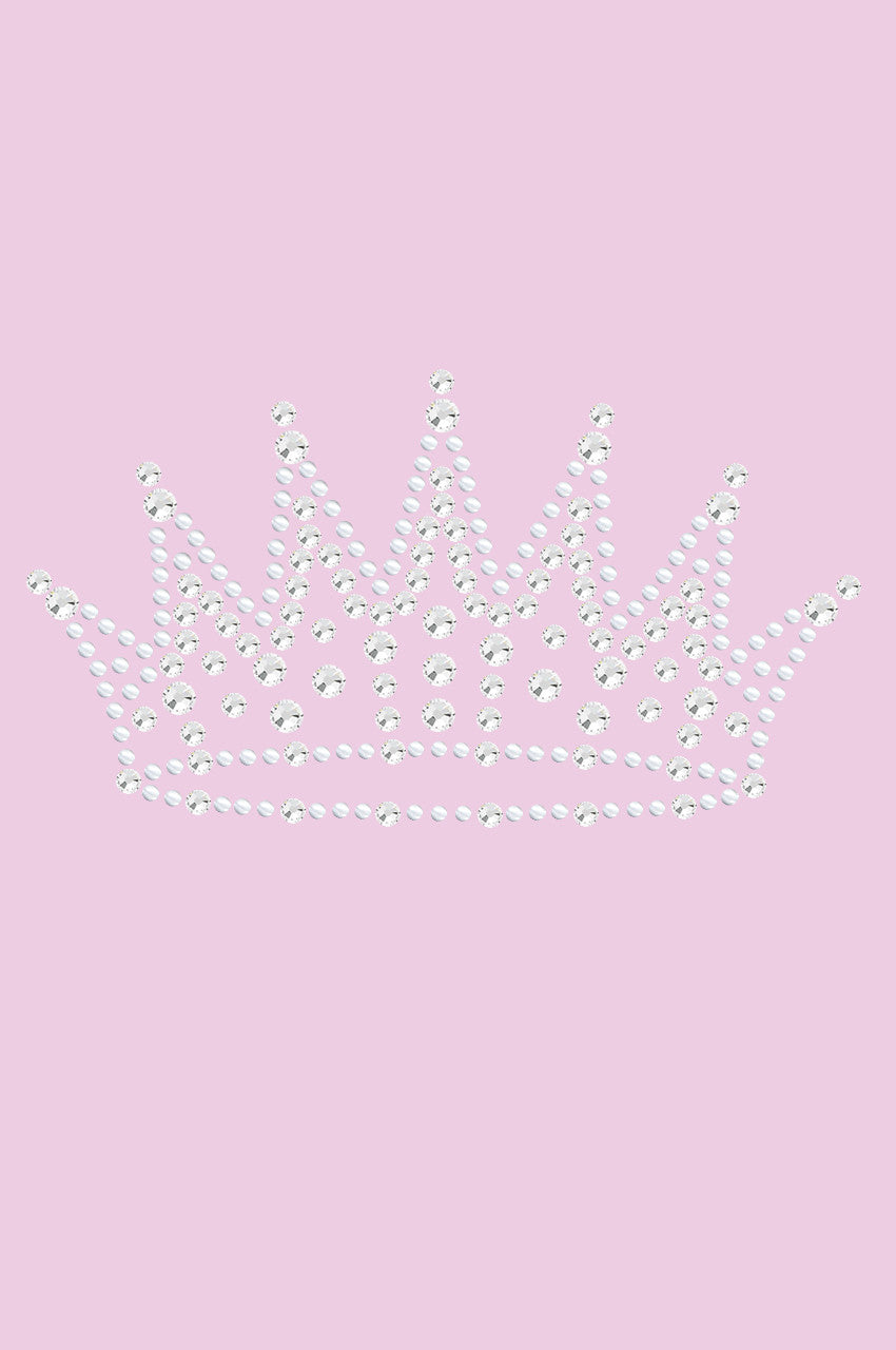 Crown 1 (Austrian crystal Rhinestones) - Womens T-shirt