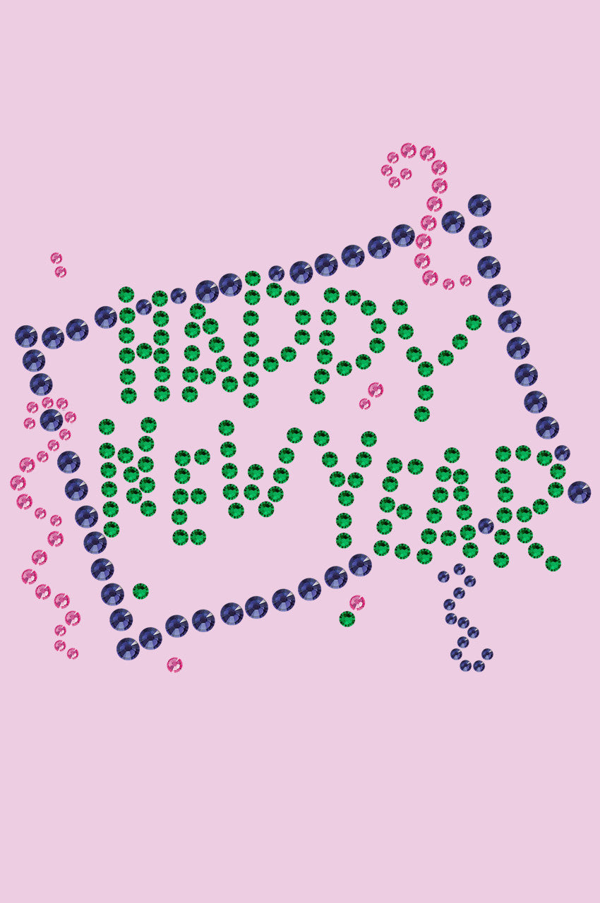 Happy New Year Confetti - Womens T-shirt
