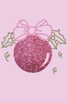 Pink Glitter Ornament  - Women's T-shirt