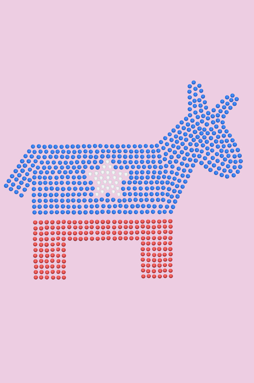 Patriotic Donkey - Women's T-shirt
