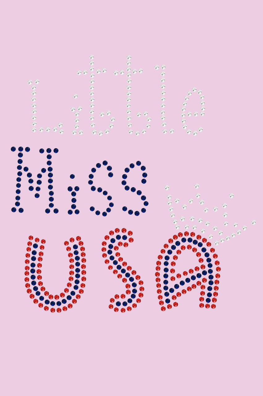 Little Miss USA - Womens T-shirt