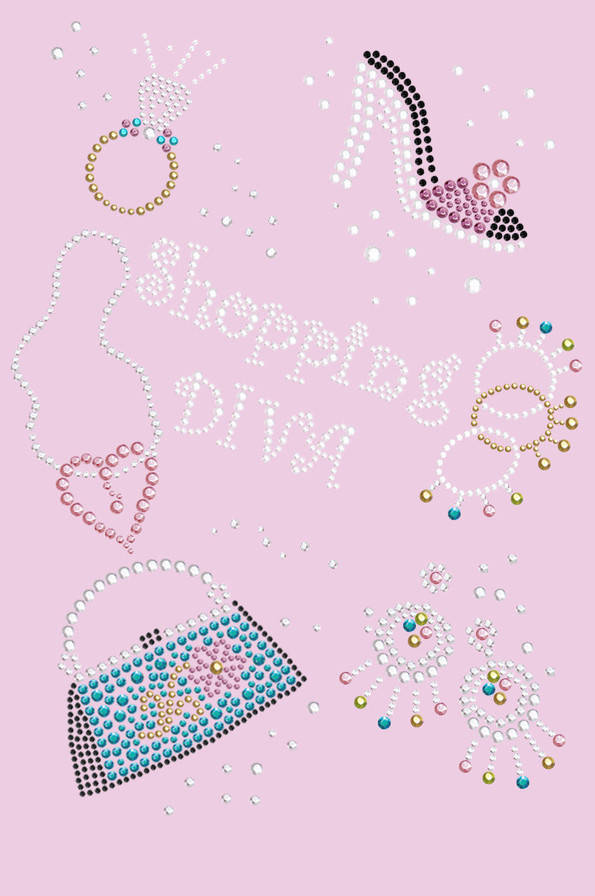 Shopping Diva - Womens T-shirt