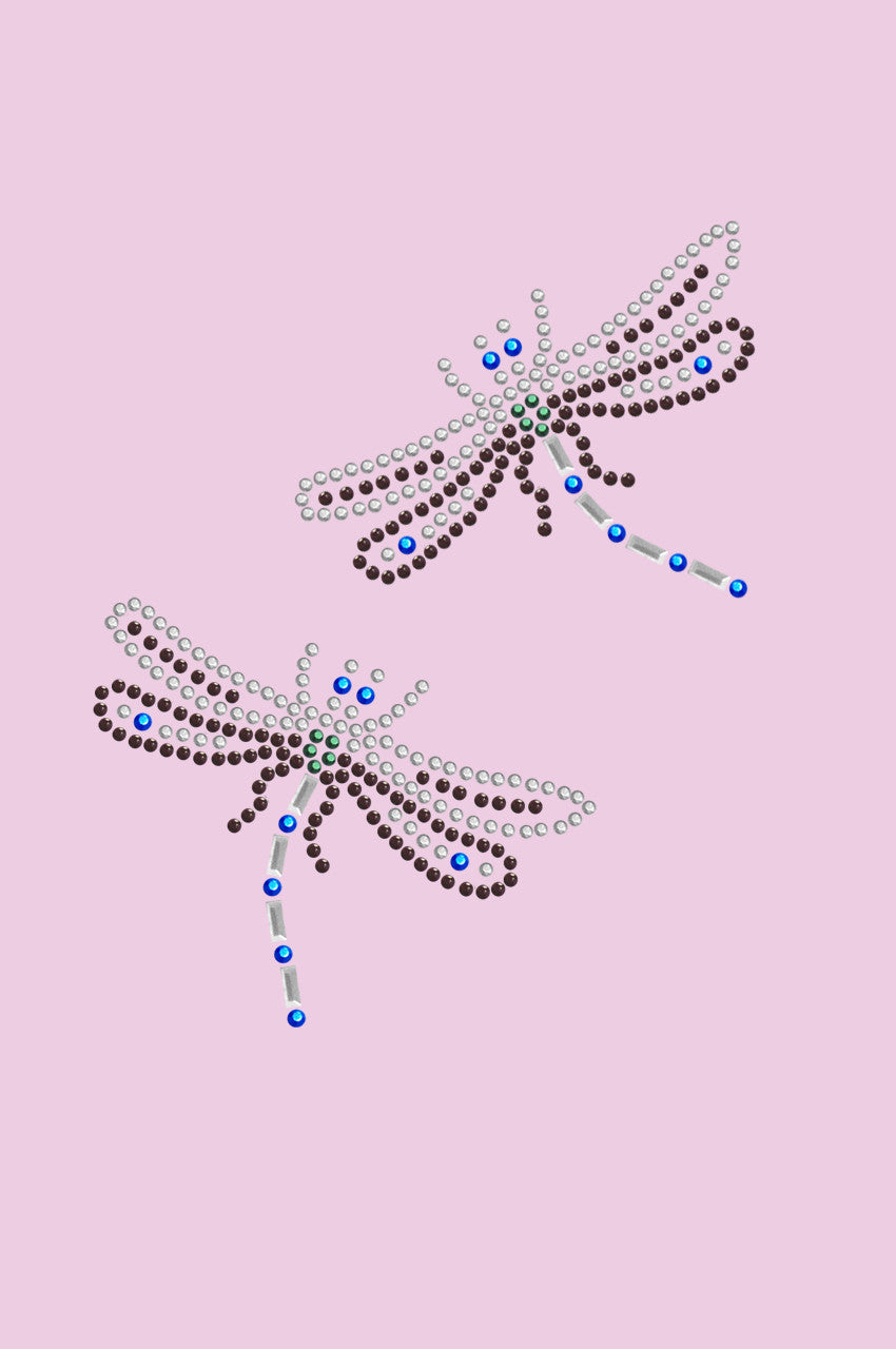 Two Small Dragonfly - Womens T-shirt