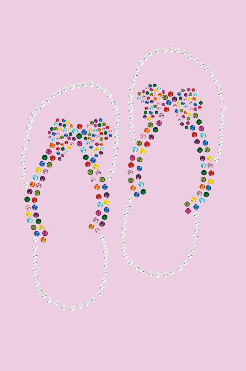 Flip Flops with Bow - Bandanna