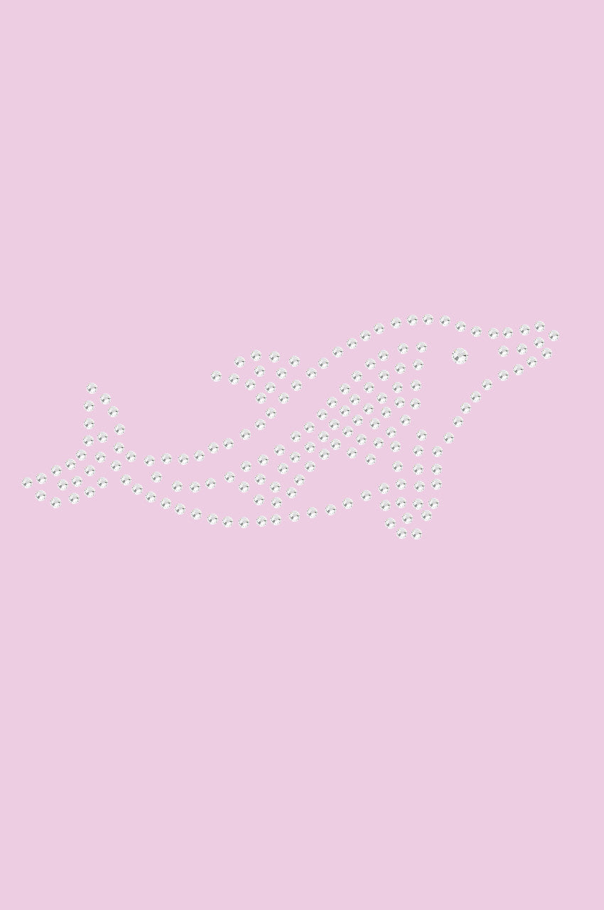 Dolphin (Rhinestone) - Women's T-shirt