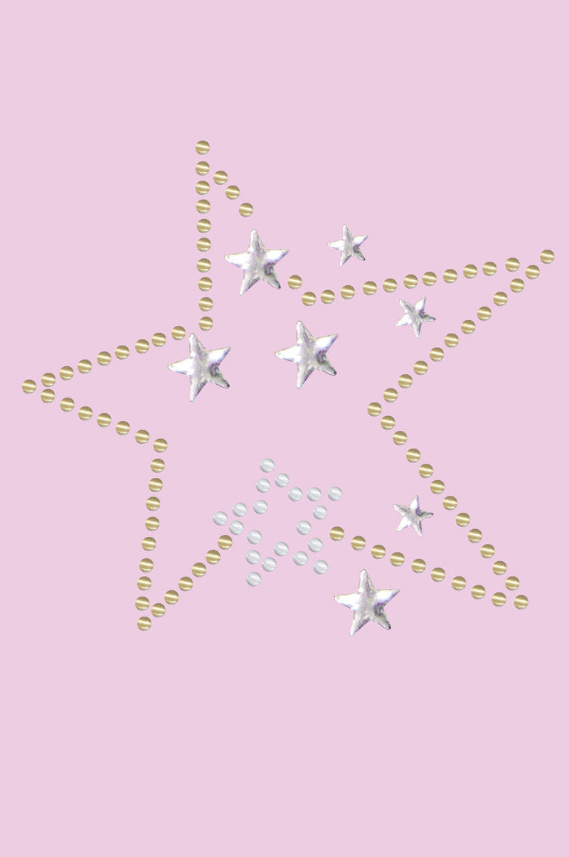 Gold & Silver Stars - Women's T-shirt