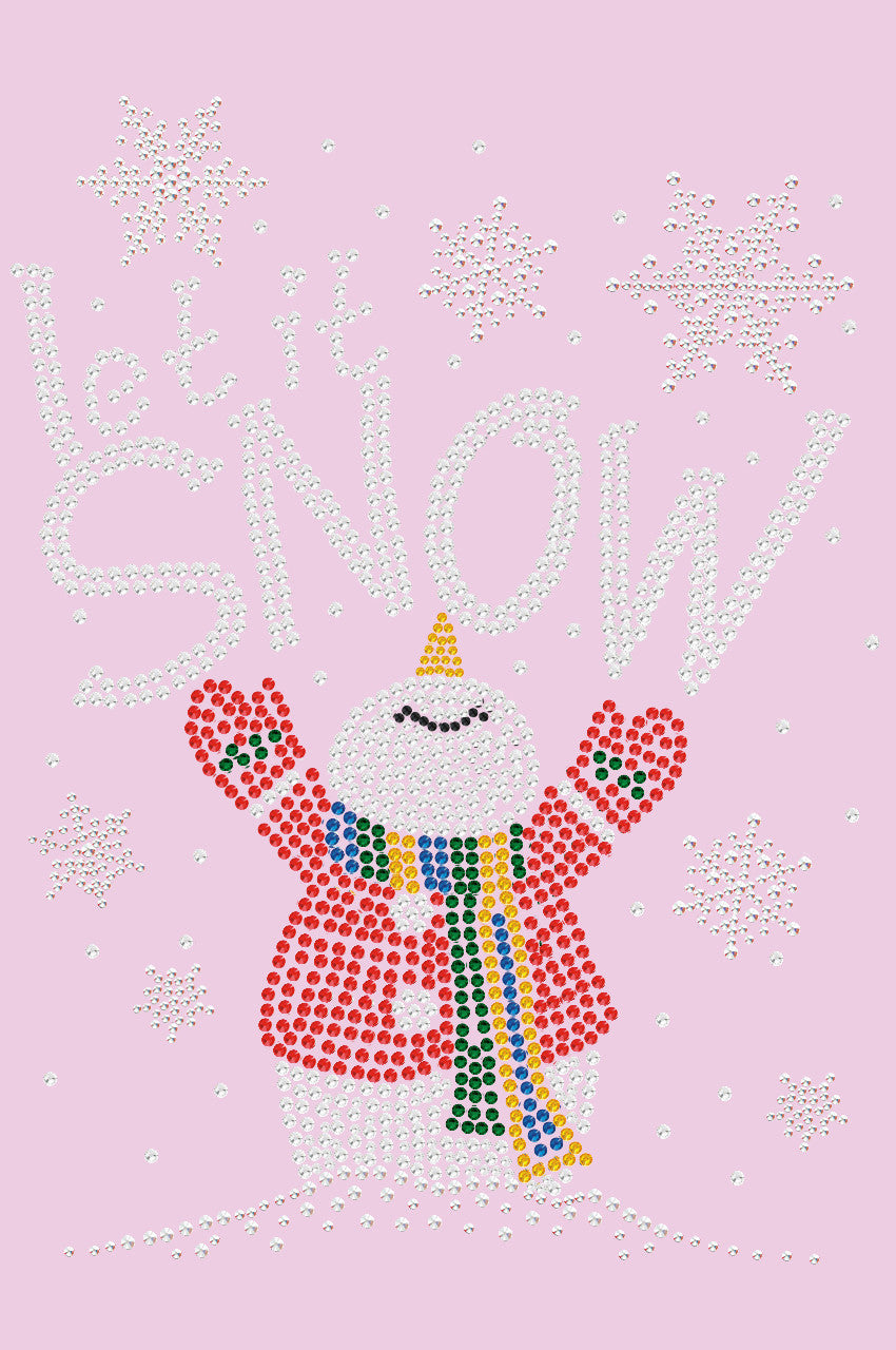 Let it Snow Snowman - Womens Tee
