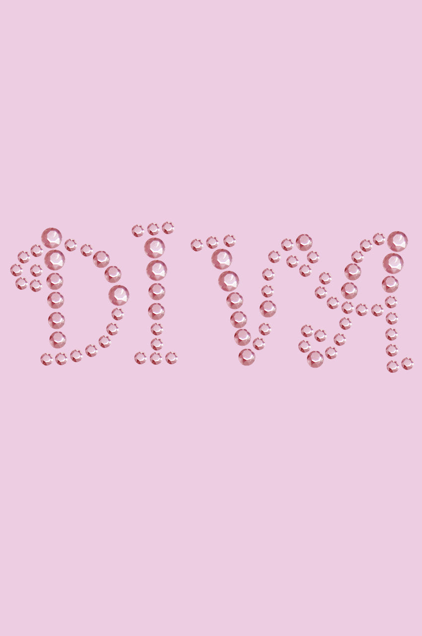Diva (Pink Rhinestuds) - Womens T-shirt