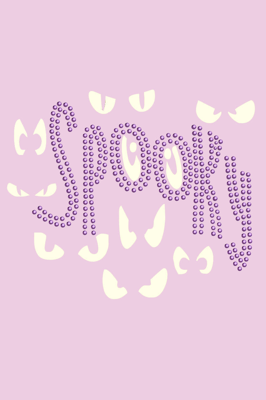 Spooky Glow in the Dark Eyes - Womens Tee