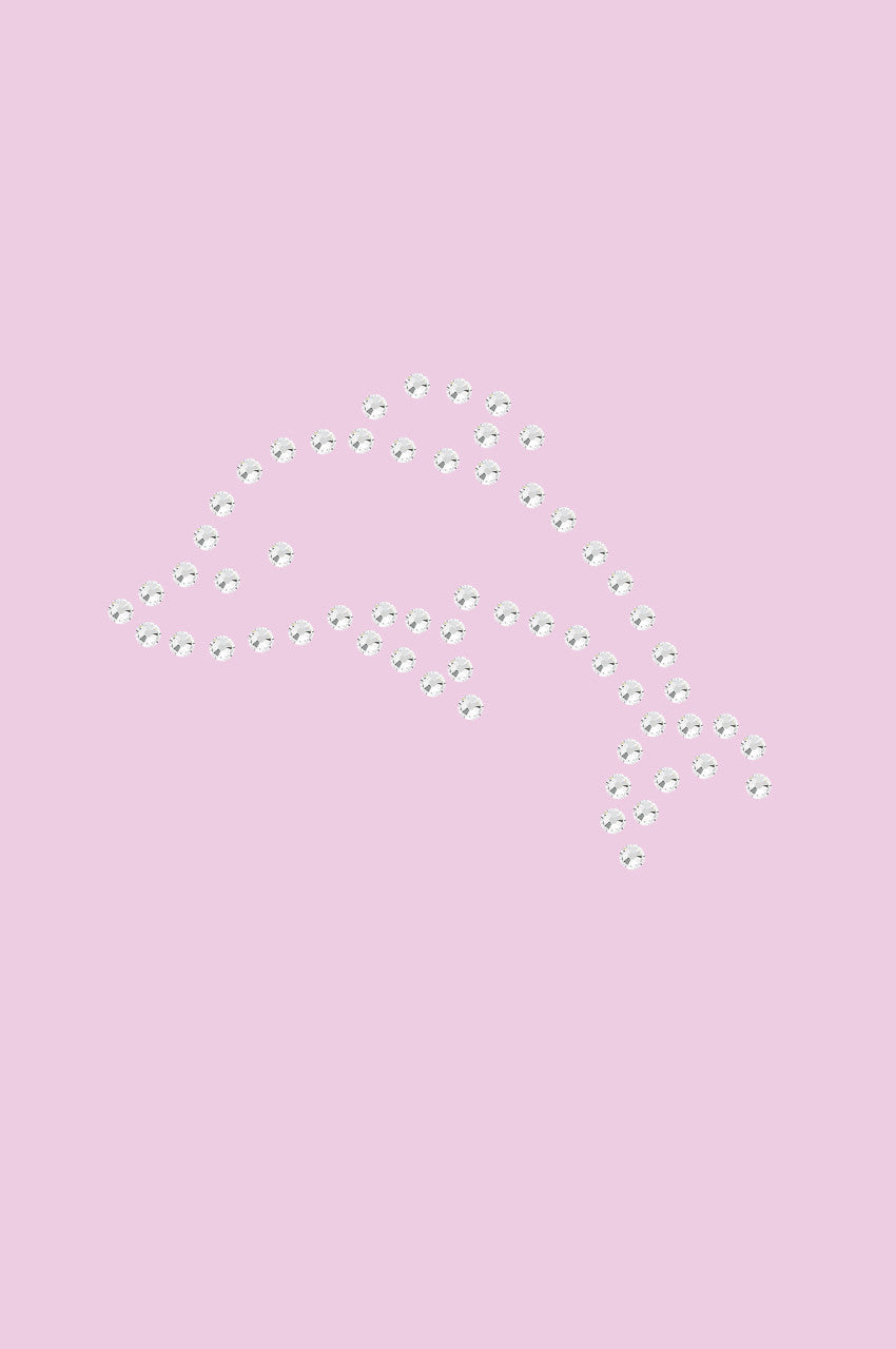 Dolphin (Small Rhinestone) - Women's T-shirt