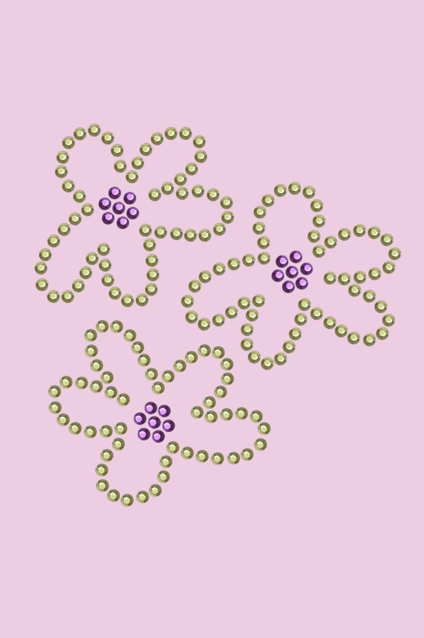 Three Lime Flowers - Women's T-shirt